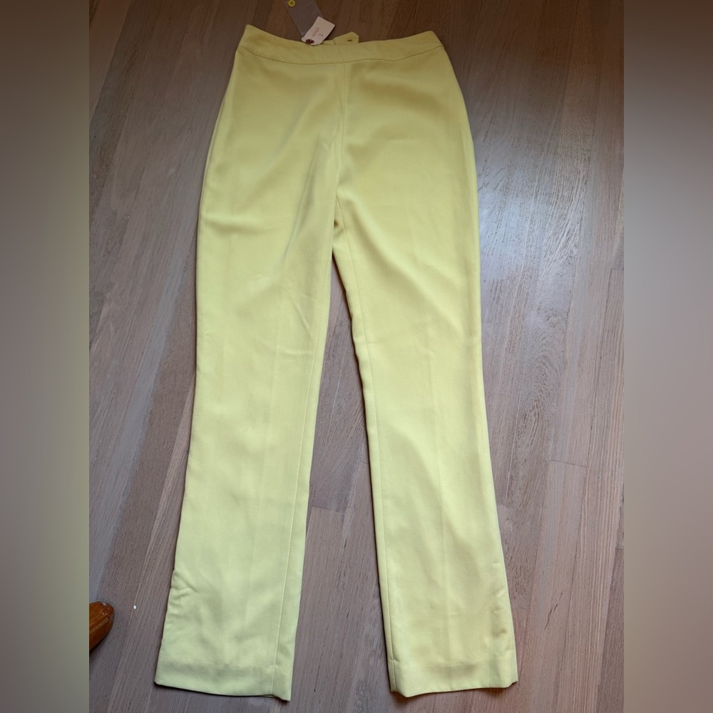 Vintage happy yellow Women's Straight Leg Pants
